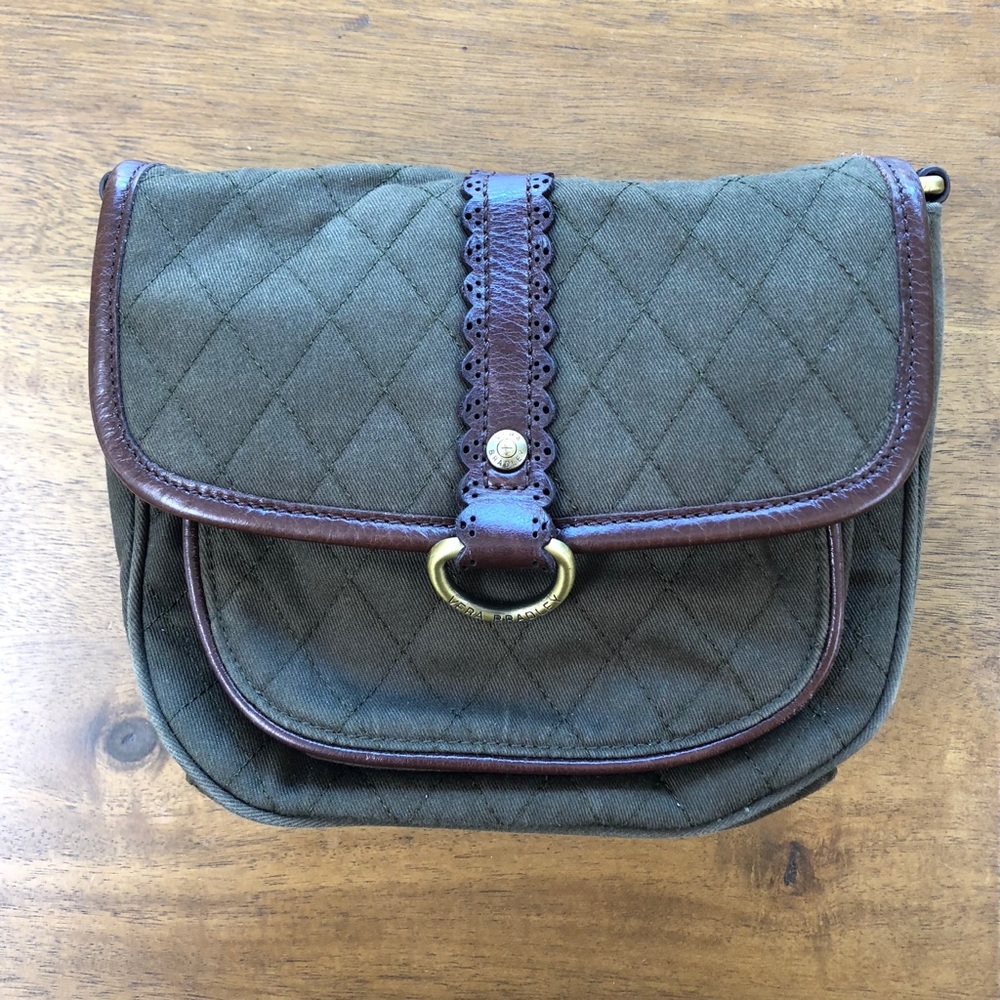 Olive Green Vera Bradley Crossbody